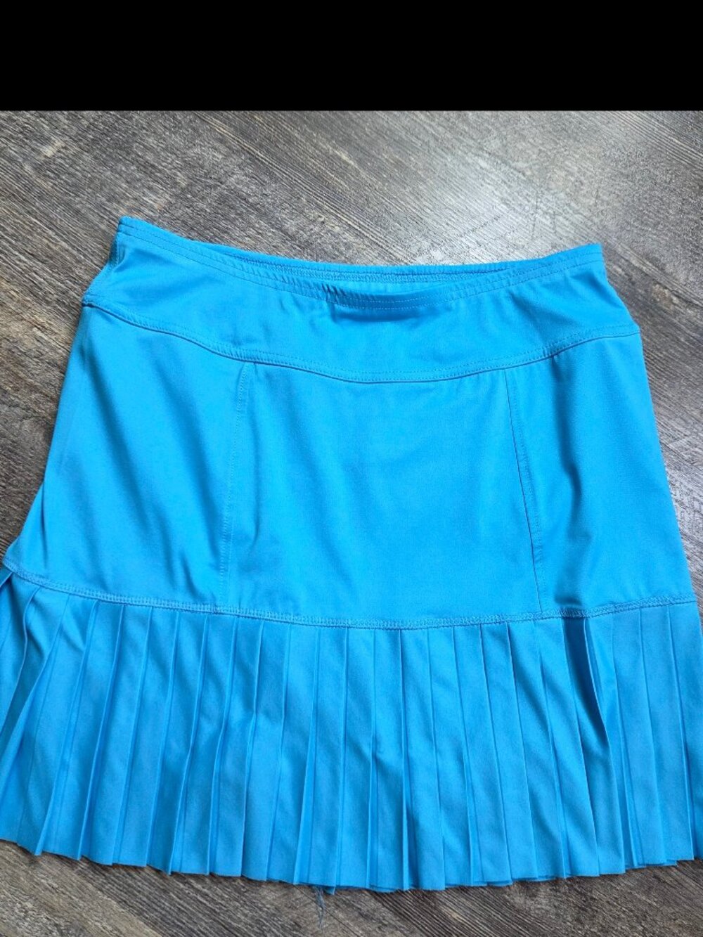 Jofit Athletic Skort - Marina Blue - Knife-Pleated Bottom - Size Small